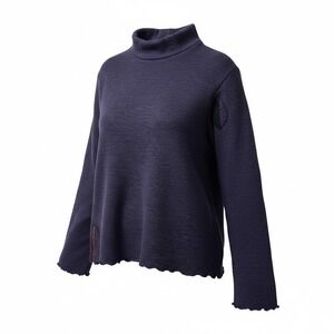 Red Rover Polartec Fleece Pullover Sweater Size Small Purple Long Sleeve